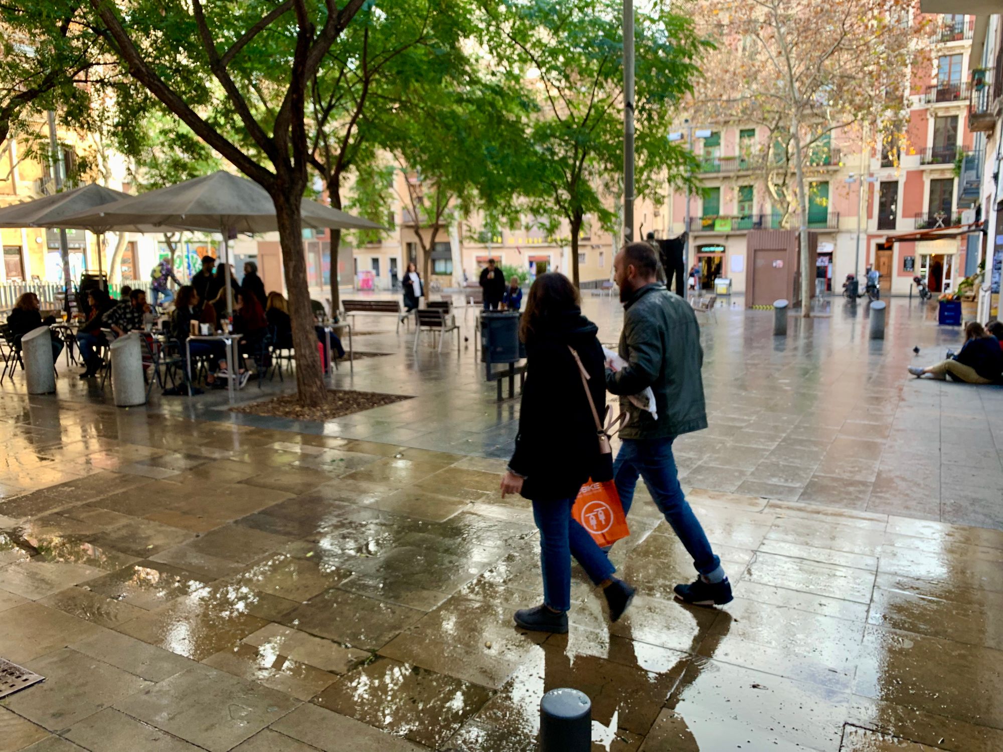 La Plaça del Diamant in Barcelona - Squares in Spain