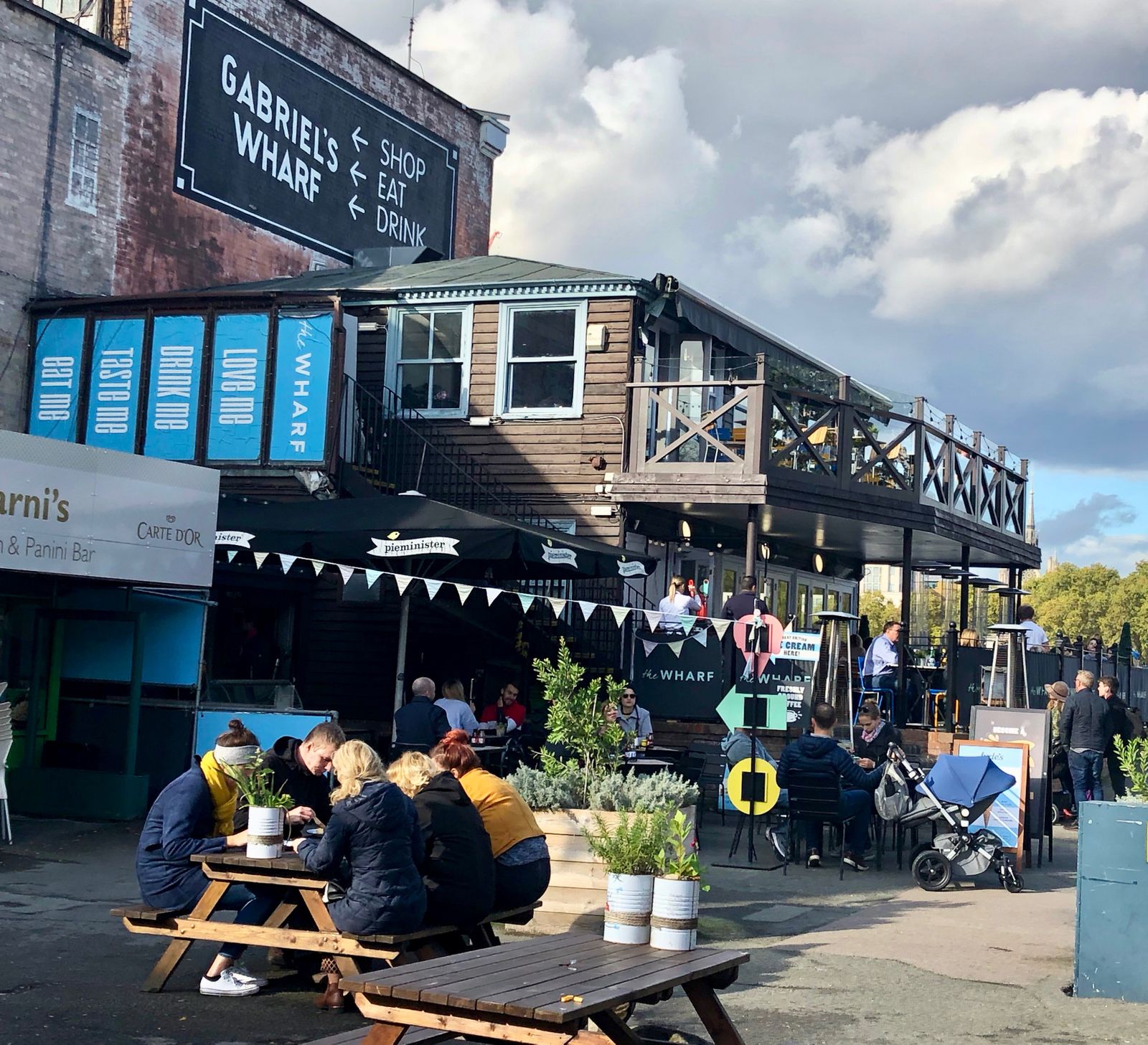 Lighter, Quicker, Cheaper Gabriel's Wharf, London