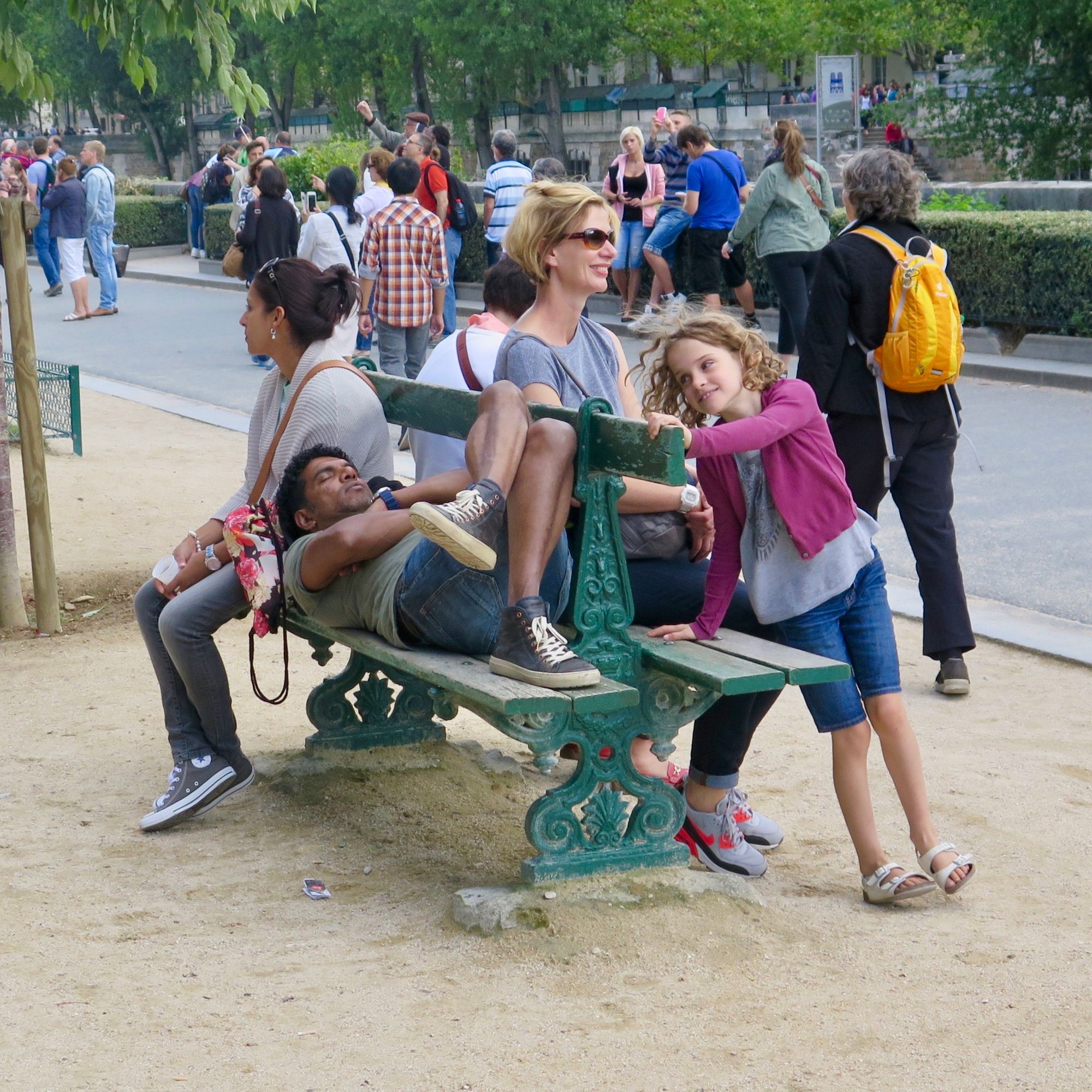 Four Paris Benches, Plus